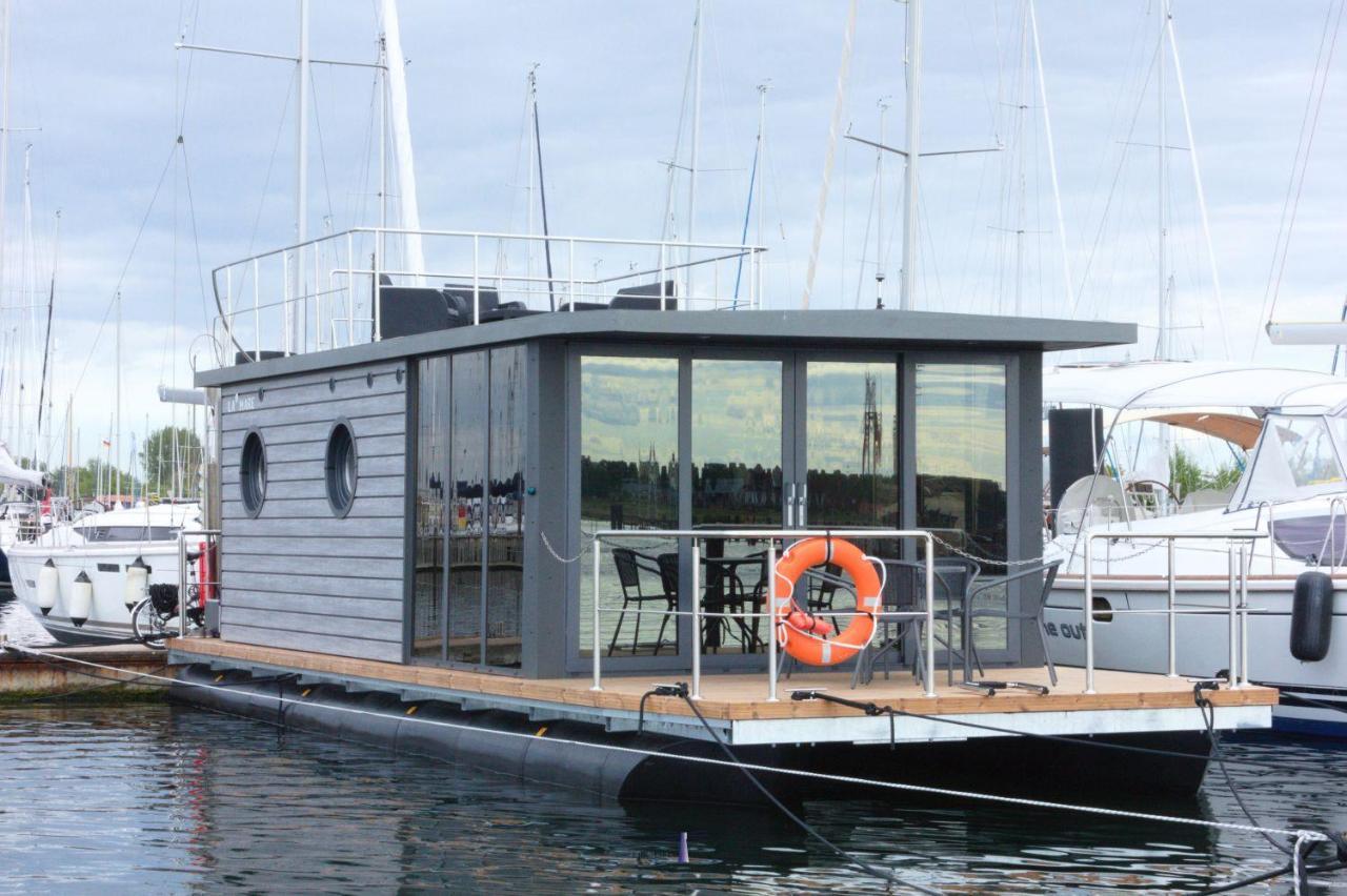 Hausboot Fjord Lacerta Mit Dachterrasse In Wendtorf Buitenkant foto